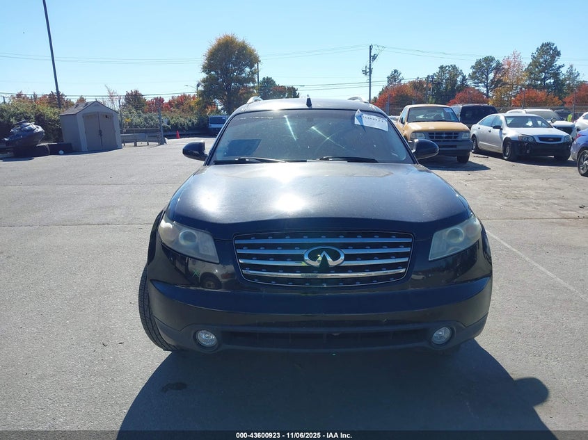 2005 Infiniti Fx35 VIN: JNRAS08U85X107253 Lot: 43600923