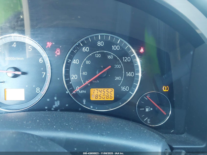 2005 Infiniti Fx35 VIN: JNRAS08U85X107253 Lot: 43600923