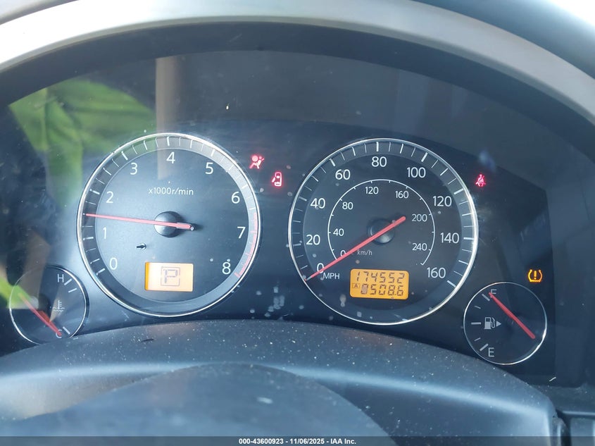 2005 Infiniti Fx35 VIN: JNRAS08U85X107253 Lot: 43600923