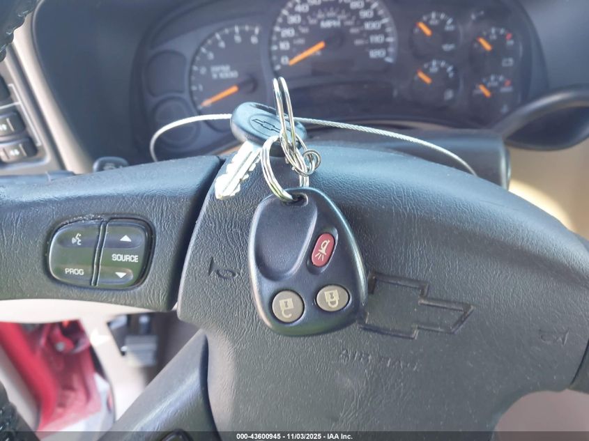 2005 Chevrolet Tahoe Lt VIN: 1GNEK13TX5J195738 Lot: 43600945