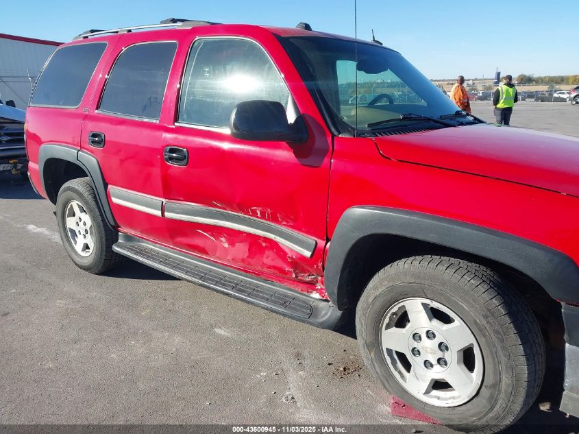 2005 Chevrolet Tahoe Lt VIN: 1GNEK13TX5J195738 Lot: 43600945