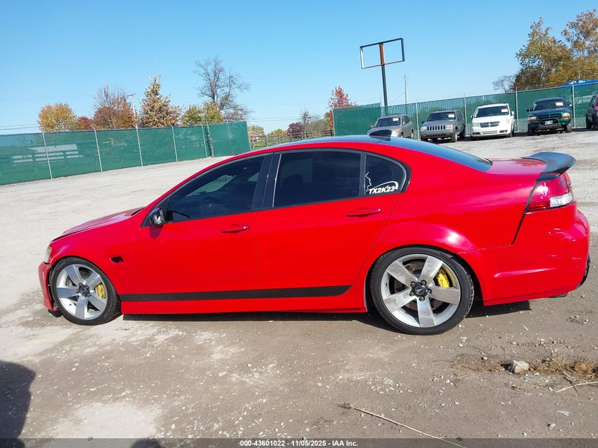 2009 Pontiac G8 Gt VIN: 6G2EC57Y69L216167 Lot: 43601022