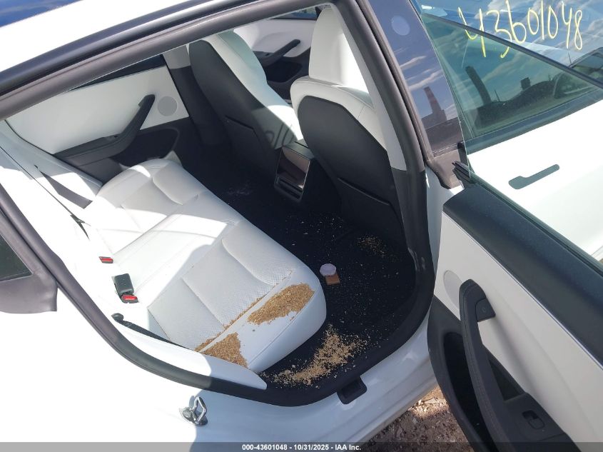 2024 Tesla Model 3 Long Range Dual Motor All-Wheel Drive/Rear-Wheel Drive VIN: 5YJ3E1EA6RF797374 Lot: 43601048