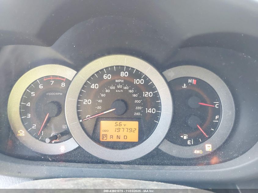 2009 Toyota Rav4 Sport V6 VIN: JTMBK32V69D000460 Lot: 43601075