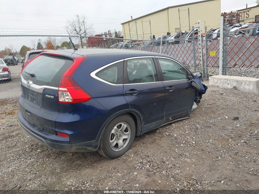 2015 HONDA CR-V LX - 5J6RM4H32FL061787
