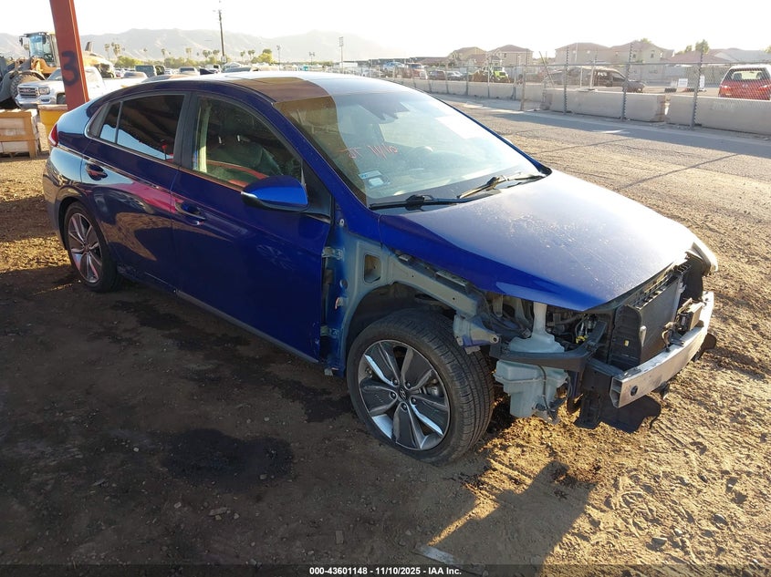 2019 HYUNDAI IONIQ HYBRID LIMITED - KMHC05LC9KU110505