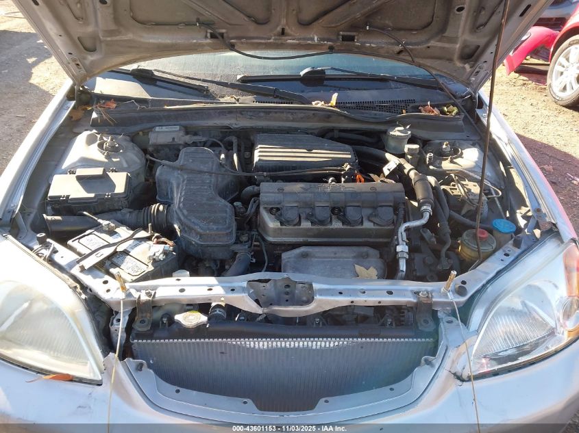 2002 Honda Civic Ex VIN: 1HGEM21982L036816 Lot: 43601153