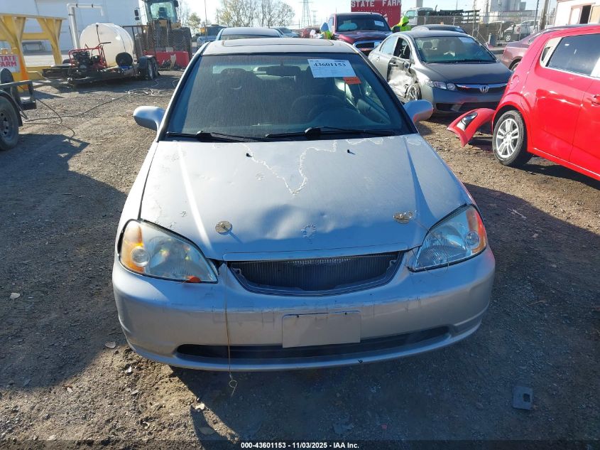 2002 Honda Civic Ex VIN: 1HGEM21982L036816 Lot: 43601153