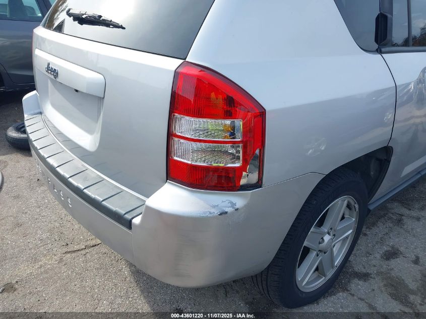 2007 Jeep Compass Sport VIN: 1J8FT47W47D342727 Lot: 43601220