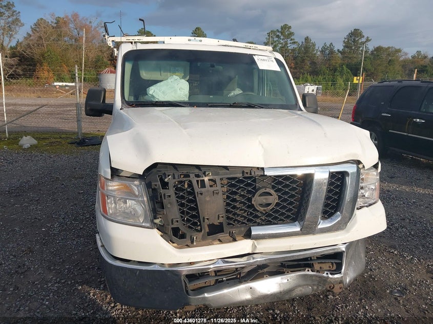 2013 Nissan Nv Cargo Nv2500 Hd Sv V6 VIN: 1N6BF0KY6DN106873 Lot: 43601278