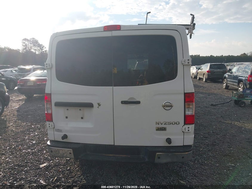 2013 Nissan Nv Cargo Nv2500 Hd Sv V6 VIN: 1N6BF0KY6DN106873 Lot: 43601278