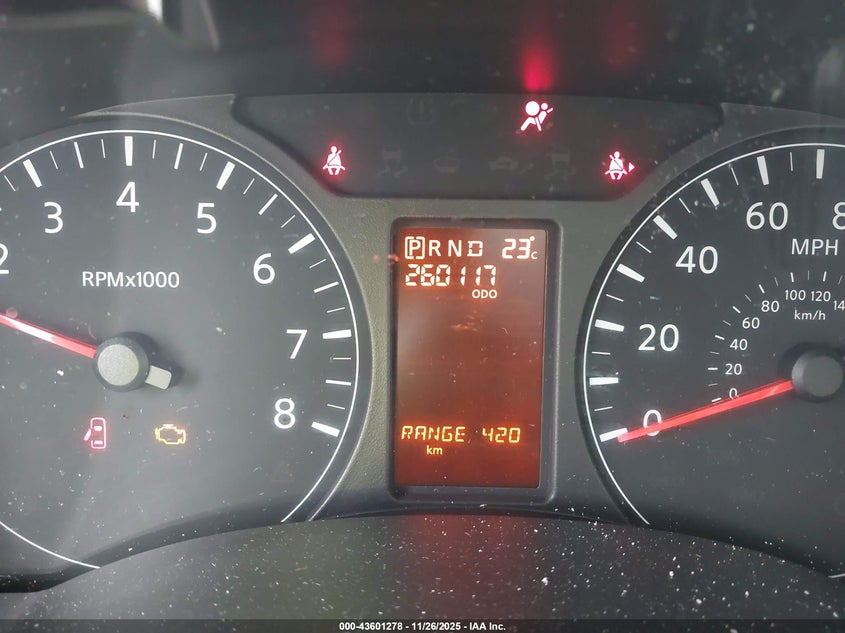 2013 Nissan Nv Cargo Nv2500 Hd Sv V6 VIN: 1N6BF0KY6DN106873 Lot: 43601278