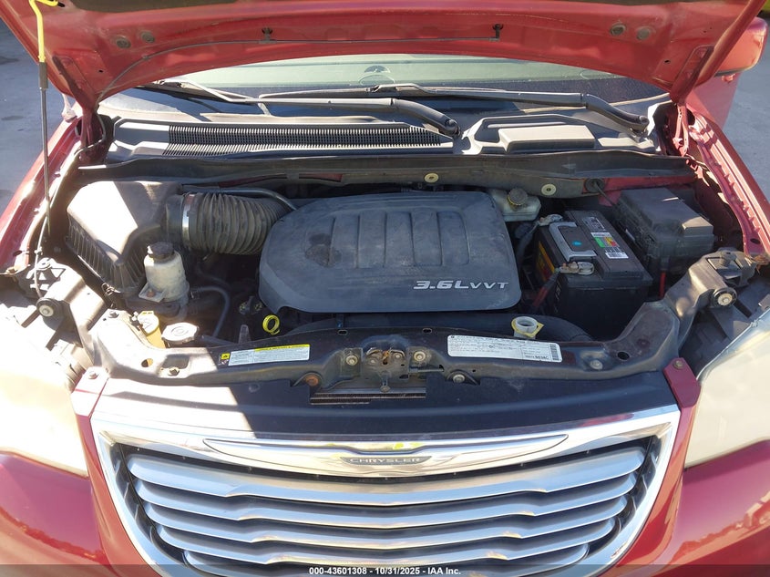 2012 Chrysler Town & Country Touring VIN: 2C4RC1BG5CR169682 Lot: 43601308