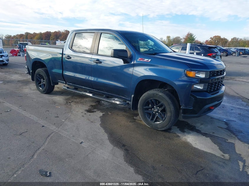 2019 CHEVROLET SILVERADO 1500 CUSTOM TRAIL BOSS - 1GCPYCEF8KZ281114