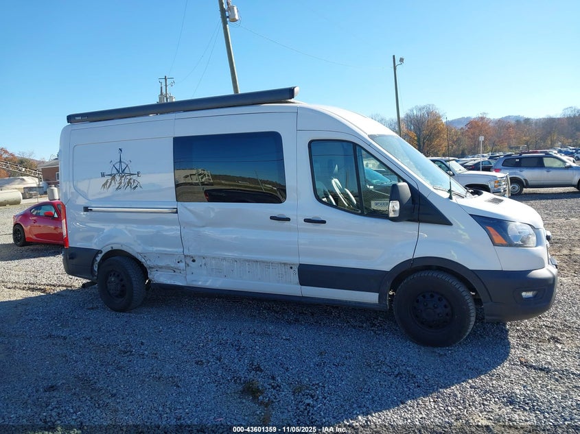 2020 Ford Transit-250 VIN: 1FTBR2C82LKA59037 Lot: 43601359