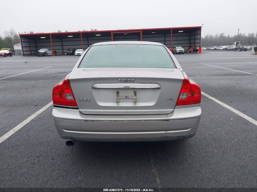 2005 Volvo S80 2.5T/2.5T Awd VIN: YV1TH592951398683 Lot: 43601373