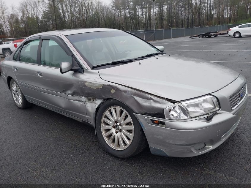 2005 Volvo S80 2.5T/2.5T Awd VIN: YV1TH592951398683 Lot: 43601373