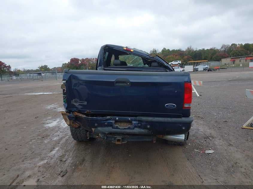 2005 Ford F-250 VIN: 1FTSW21P45EB88837 Lot: 43601430