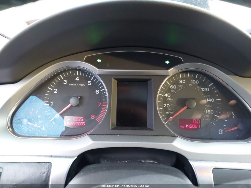 2007 Audi A6 3.2 VIN: WAUDH74F07N016582 Lot: 43601431