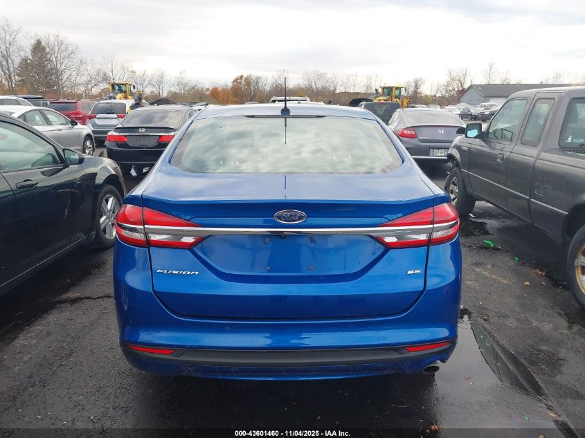 2017 Ford Fusion Se VIN: 3FA6P0H73HR193950 Lot: 43601460