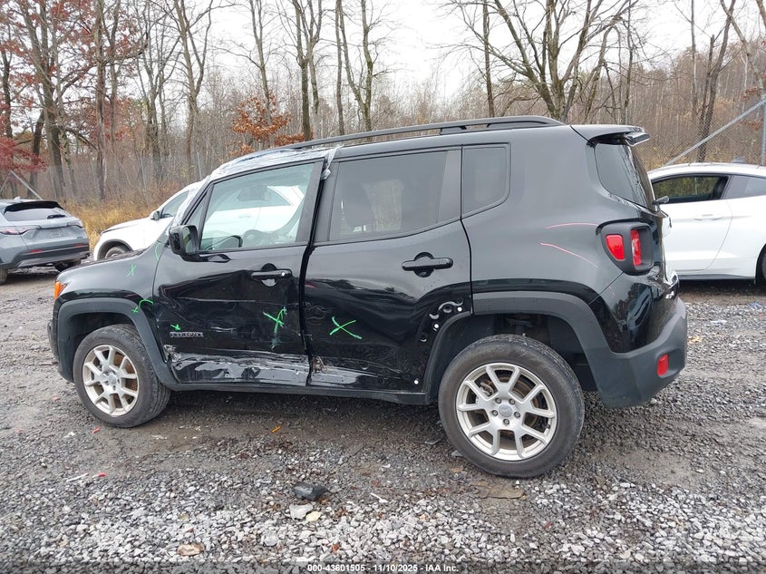 2021 Jeep Renegade Latitude 4X4 VIN: ZACNJDBB2MPN31870 Lot: 43601505