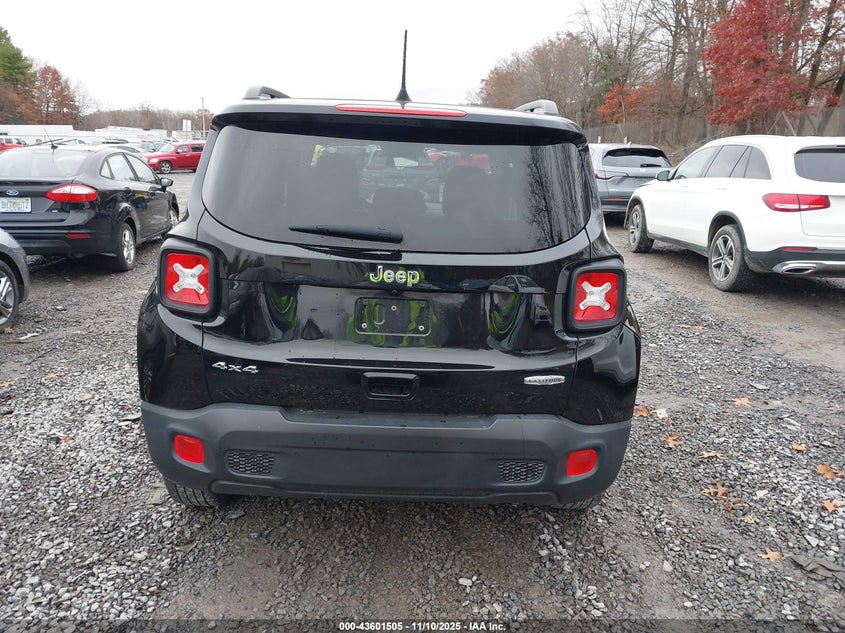 2021 Jeep Renegade Latitude 4X4 VIN: ZACNJDBB2MPN31870 Lot: 43601505