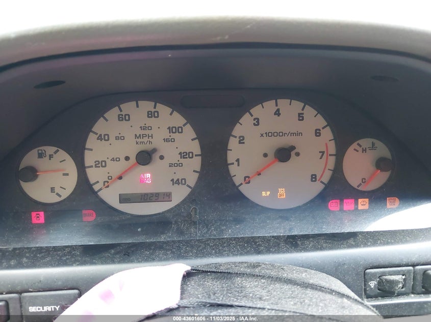 1999 Nissan Maxima Gle/Gxe/Se/Se-L VIN: JN1CA21A6XT107529 Lot: 43601606