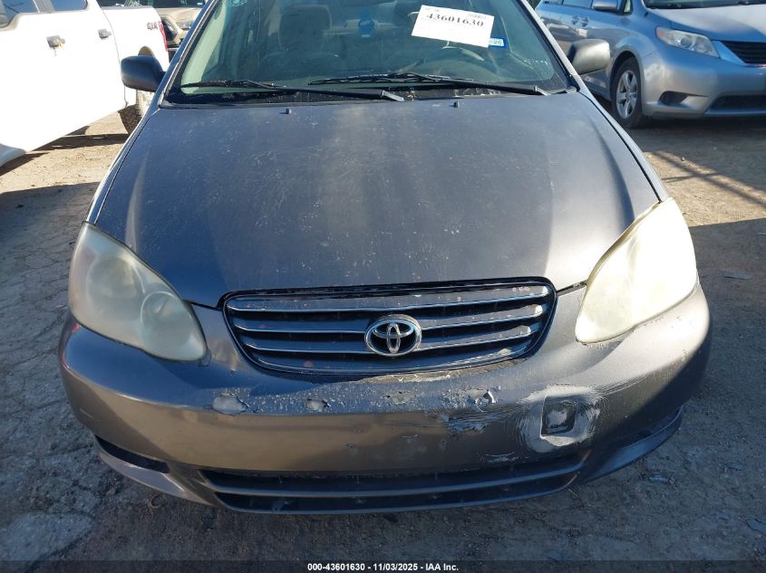 2003 Toyota Corolla Ce VIN: 1NXBR32E03Z050351 Lot: 43601630