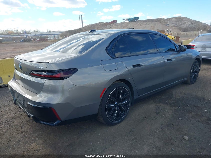 2023 BMW I7 xDrive60 VIN: WBY53EJ04PCM72170 Lot: 43601634
