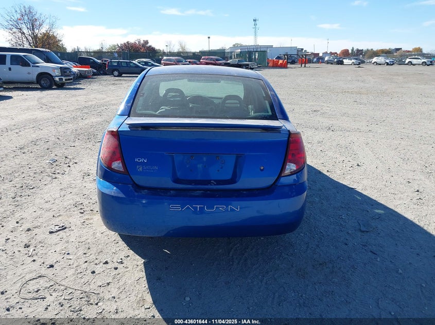 2004 Saturn Ion 2 VIN: 1G8AZ52F04Z173134 Lot: 43601644