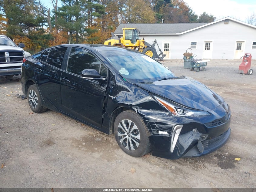 2019 TOYOTA PRIUS XLE - JTDL9RFU8K3010245