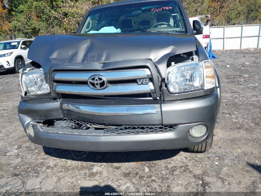 2006 Toyota Tundra Sr5 V8 VIN: 5TBET34146S550706 Lot: 43601757