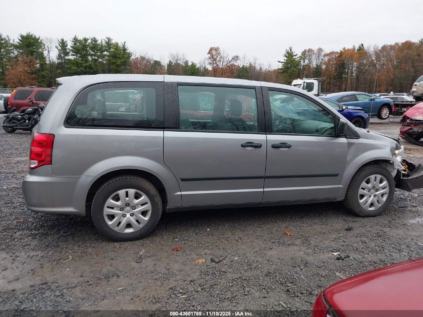 2015 Dodge Grand Caravan American Value Pkg VIN: 2C4RDGBG0FR708990 Lot: 43601785