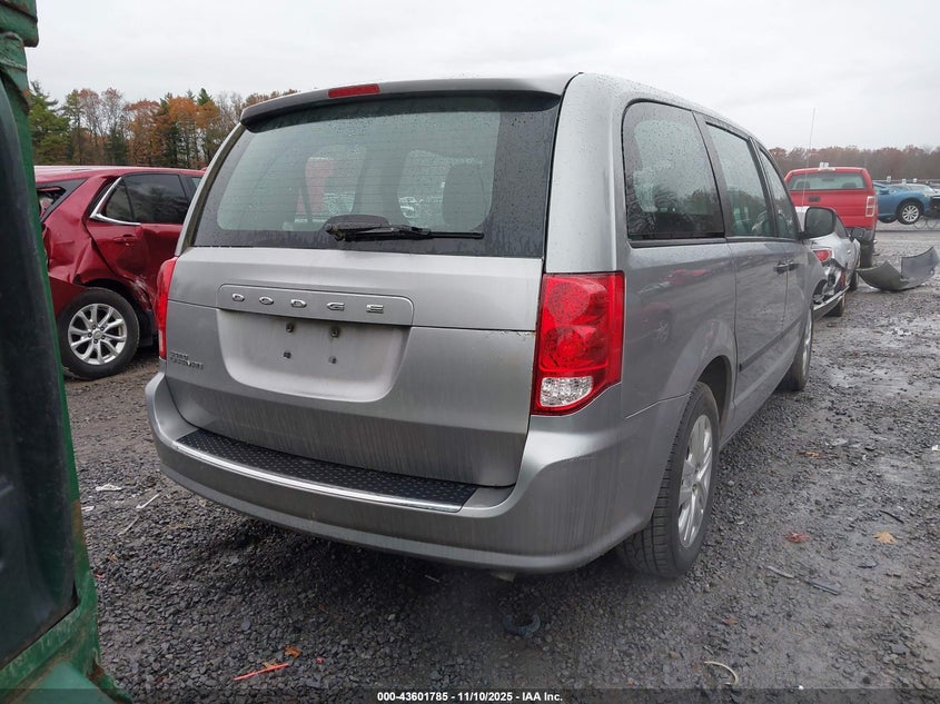 2015 Dodge Grand Caravan American Value Pkg VIN: 2C4RDGBG0FR708990 Lot: 43601785