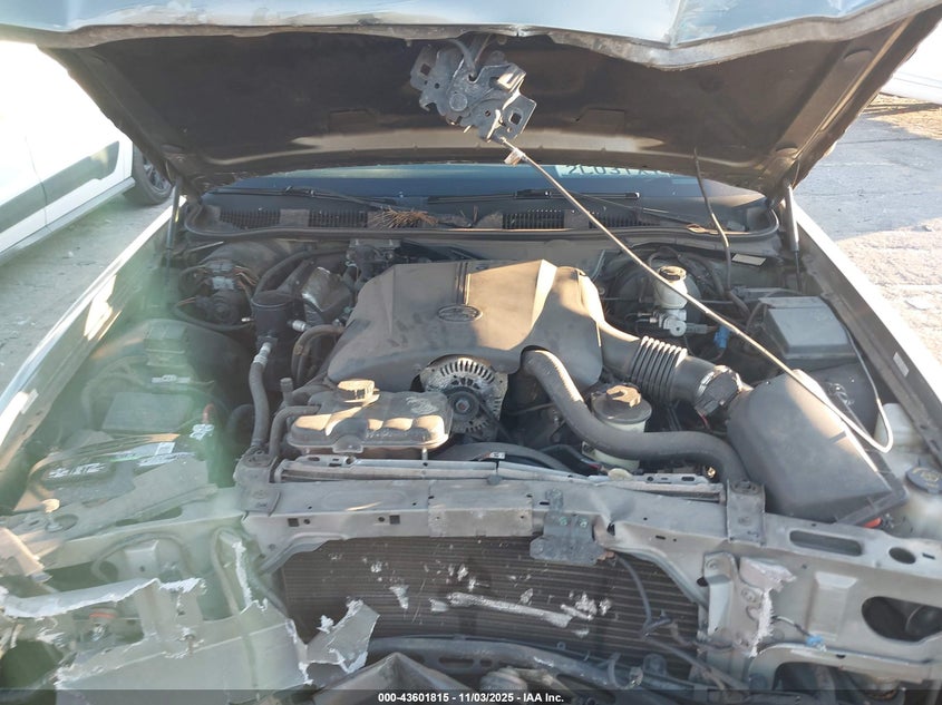 2001 Mercury Grand Marquis Ls VIN: 2MEFM75W71X601749 Lot: 43601815