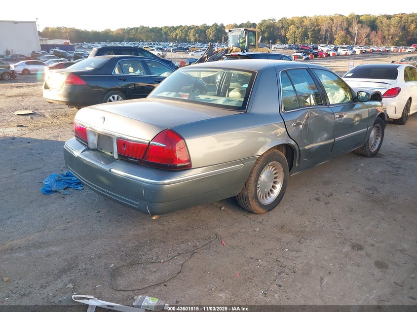 2MEFM75W71X601749 2001 MERCURY GRAND MARQUIS photo no. 4