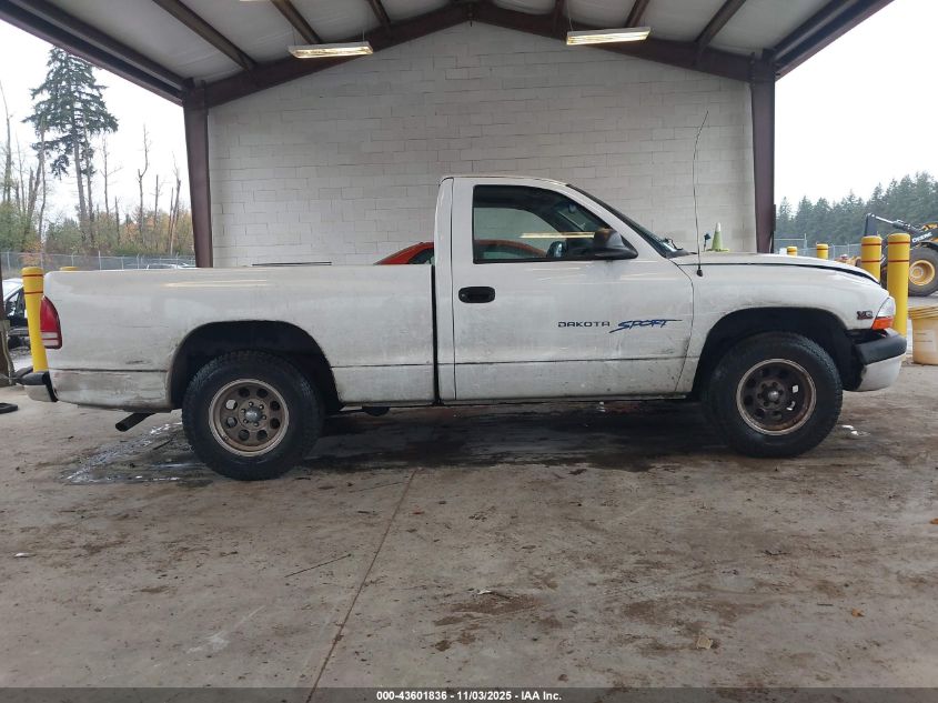 2000 Dodge Dakota Slt/Sport VIN: 1B7FL26X3YS693695 Lot: 43601836