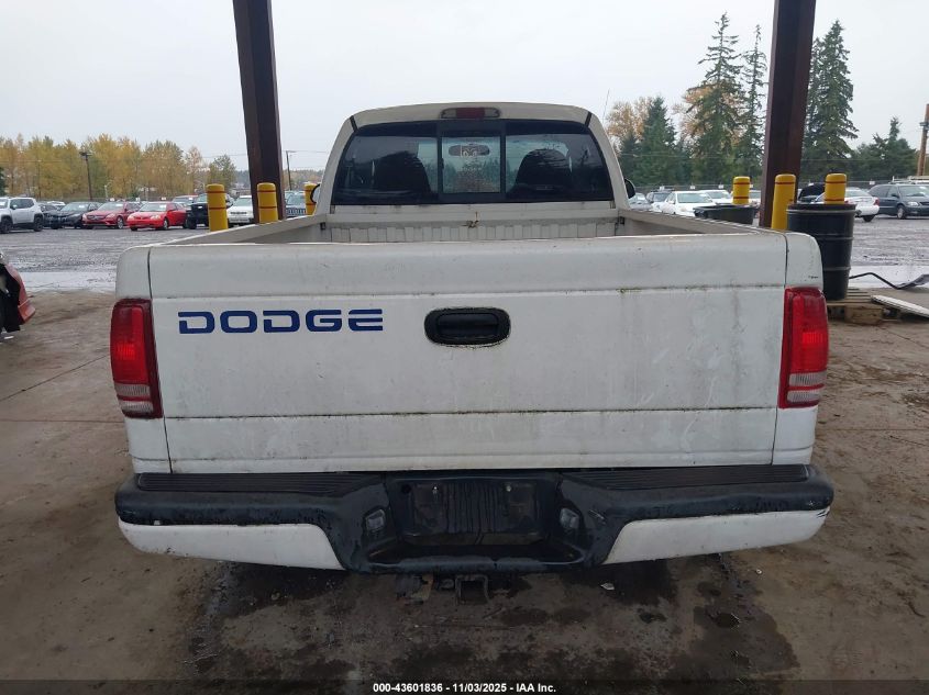 2000 Dodge Dakota Slt/Sport VIN: 1B7FL26X3YS693695 Lot: 43601836