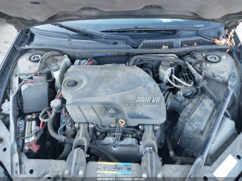 2008 Chevrolet Impala Police VIN: 2G1WS553881329722 Lot: 43601877