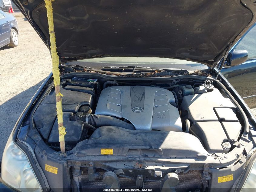 2005 Lexus Ls 430 VIN: JTHBN36F350177574 Lot: 43601894
