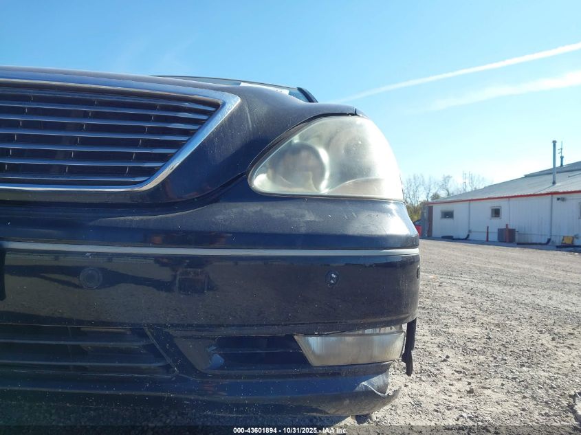 2005 Lexus Ls 430 VIN: JTHBN36F350177574 Lot: 43601894