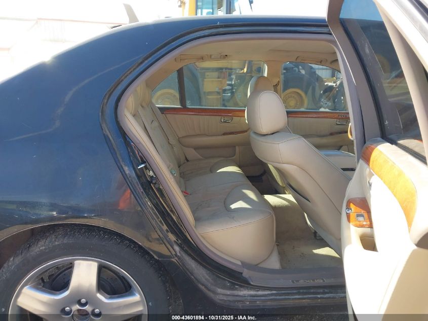 2005 Lexus Ls 430 VIN: JTHBN36F350177574 Lot: 43601894