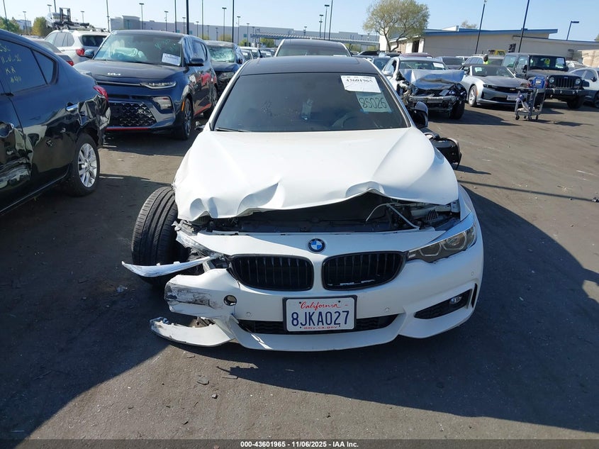 2019 BMW 430I Gran Coupe VIN: WBA4J1C56KBM18272 Lot: 43601965
