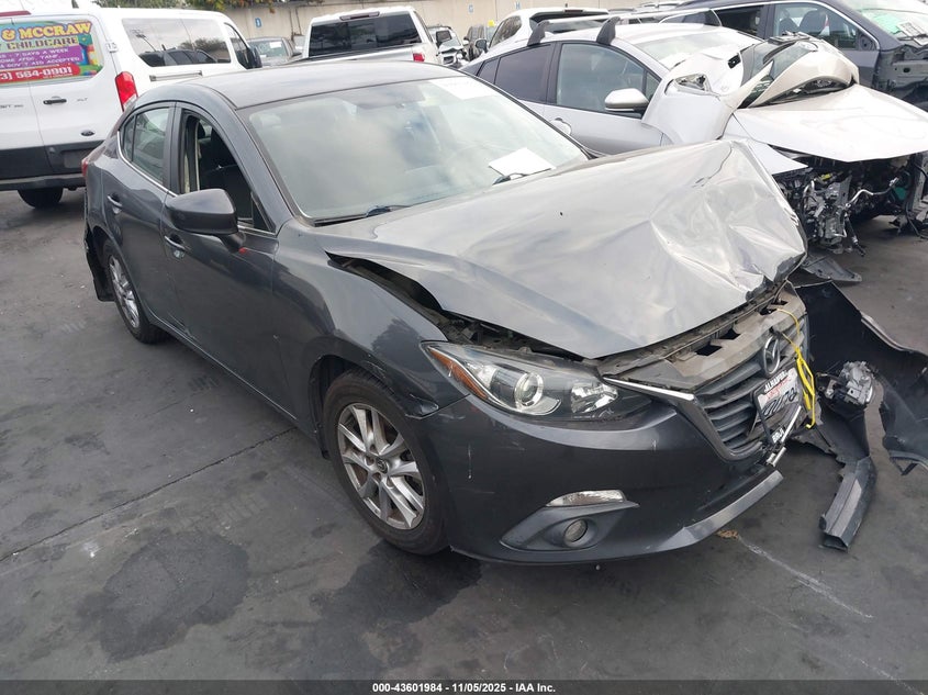 2015 MAZDA MAZDA3 I TOURING - 3MZBM1V70FM231122
