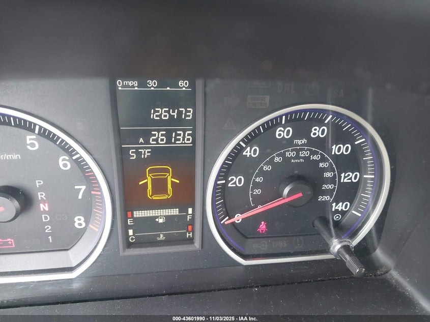 2008 Honda Cr-V Ex-L VIN: 5J6RE48738L036982 Lot: 43601990