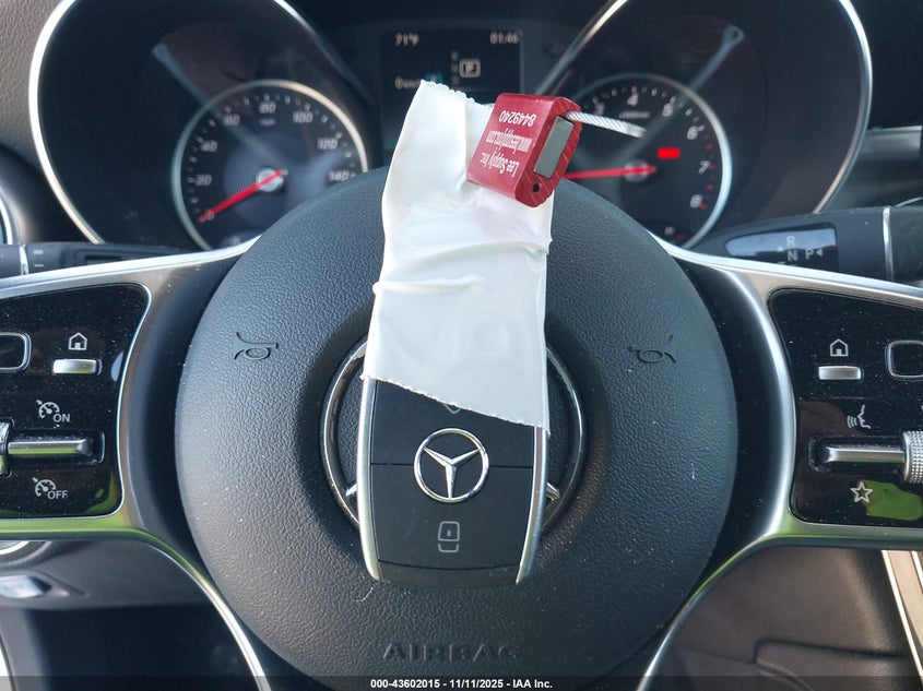 2020 Mercedes-Benz Glc 300 VIN: WDC0G8DBXLF715515 Lot: 43602015