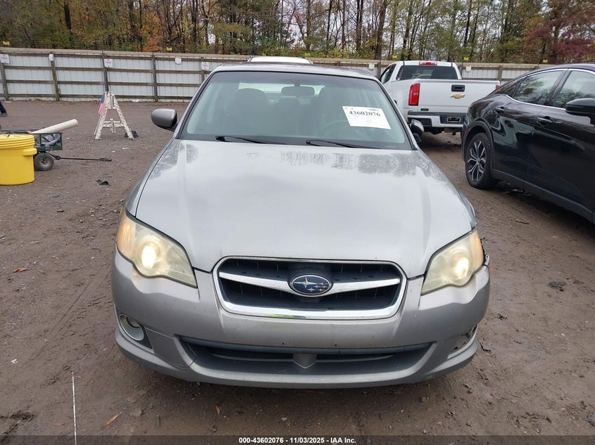 2008 Subaru Legacy 2.5I Limited VIN: 4S3BL626187202322 Lot: 43602076