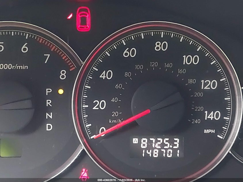 2008 Subaru Legacy 2.5I Limited VIN: 4S3BL626187202322 Lot: 43602076