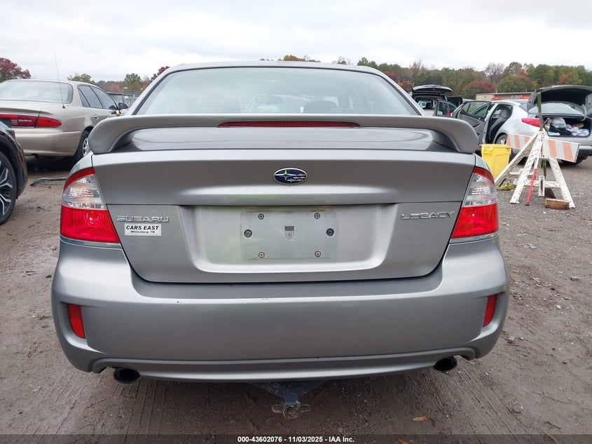 2008 Subaru Legacy 2.5I Limited VIN: 4S3BL626187202322 Lot: 43602076