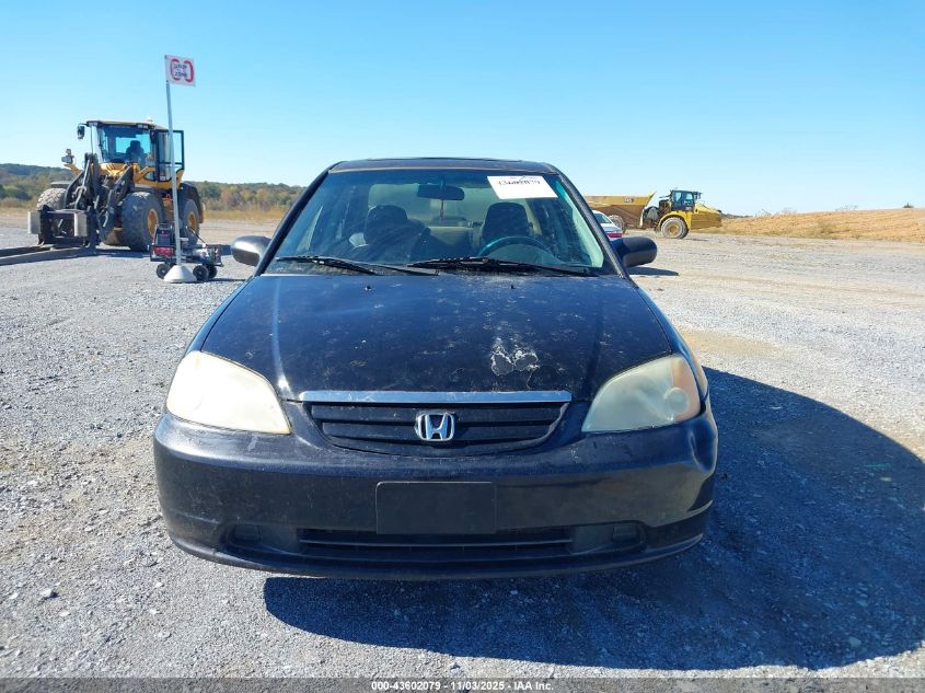 2002 Honda Civic Ex VIN: 1HGES26732L017474 Lot: 43602079